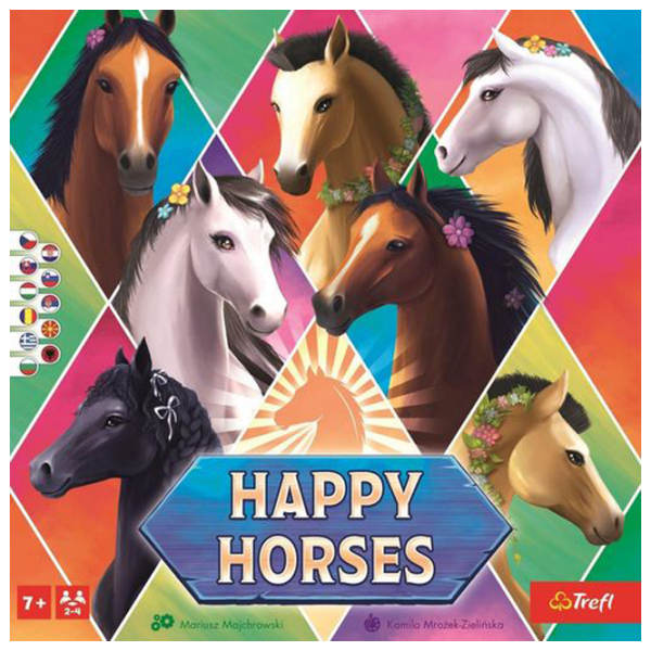 Настольная игра Trefl Happy Horses Стратегия, 7+