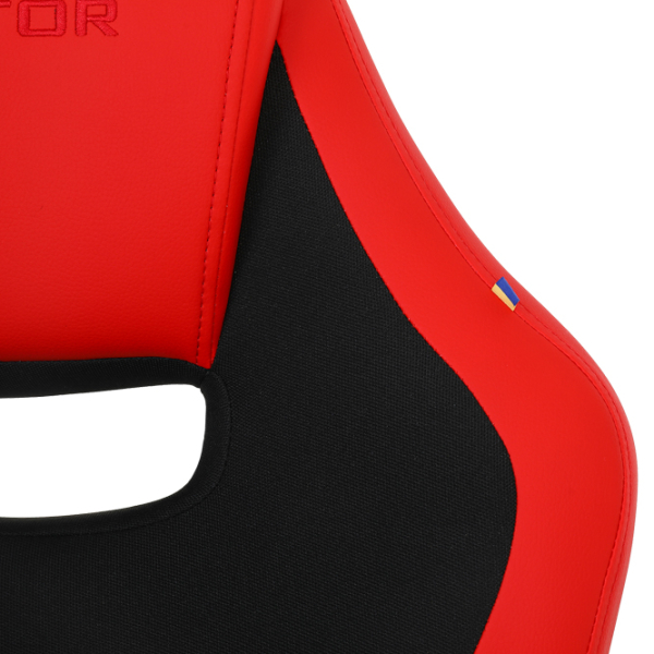 Scaun Gaming Hator Flash HTC-401 Black Red  photo 5