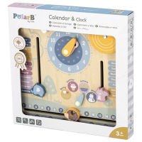 Развивающий набор PolarB Calendar & Clocks Логическая игра, 1+