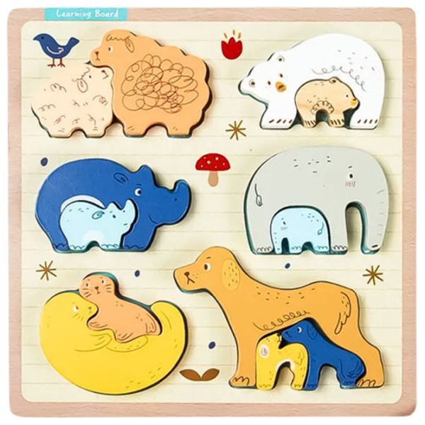 Joc educativ New World Pets Parents & Children Dezvoltare, 3+