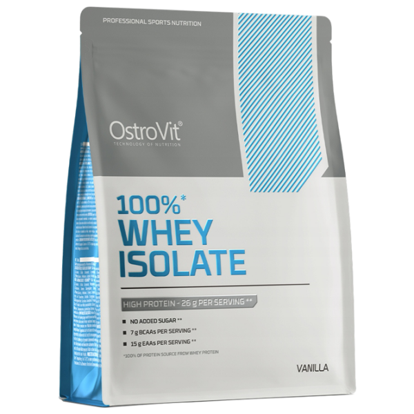 Proteină OstroVit 100% Whey Isolate 300 g Vanilie | praf photo 1