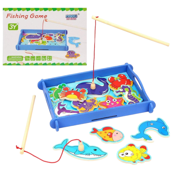 Joc de masă Insportline Fishing Game Joc de logică, 3+