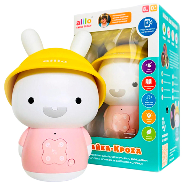 Музыкальная игрушка Alilo G9S+ Розовый Для детей, 0+ photo 2
