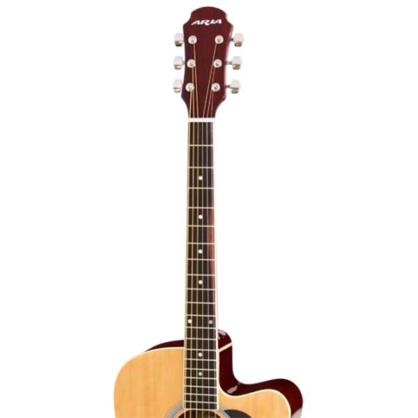 Chitară electro-acustică Aria AWN-15CE N Natural Dreadnought, 4/4 photo 4