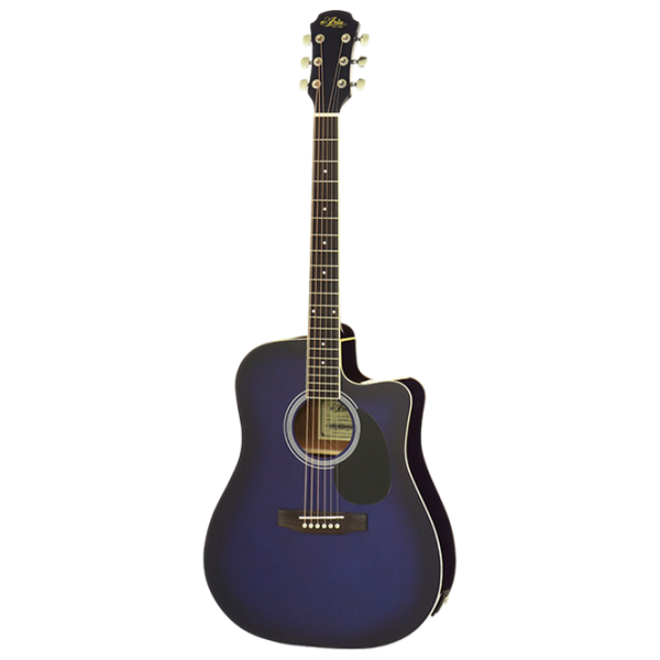 Электроакустическая гитара Aria AWN-15CE BLS Синий Dreadnought, 4/4 photo 1