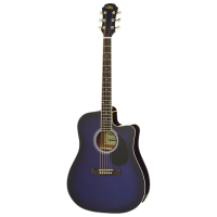 Chitară electro-acustică Aria AWN-15CE BLS Blue Dreadnought, 4/4