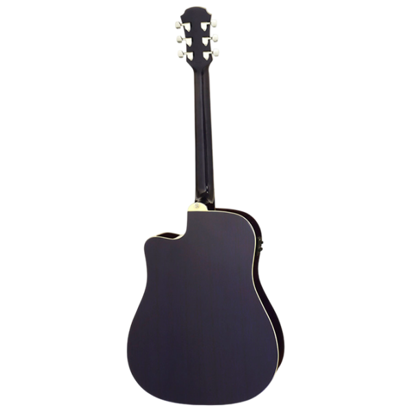 Электроакустическая гитара Aria AWN-15CE BLS Синий Dreadnought, 4/4 photo 3