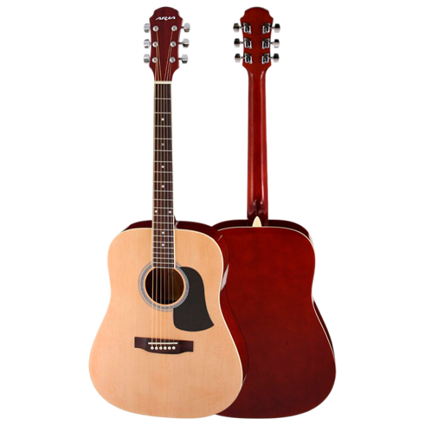 Chitară acustică Aria AWN-15 N Natural Dreadnought, 4/4 photo 3