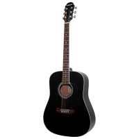 Chitară acustică Aria AWN-15 BK Black Dreadnought, 4/4