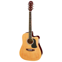 Chitară electro-acustică Aria AFN-15CE N Natural Dreadnought, 4/4