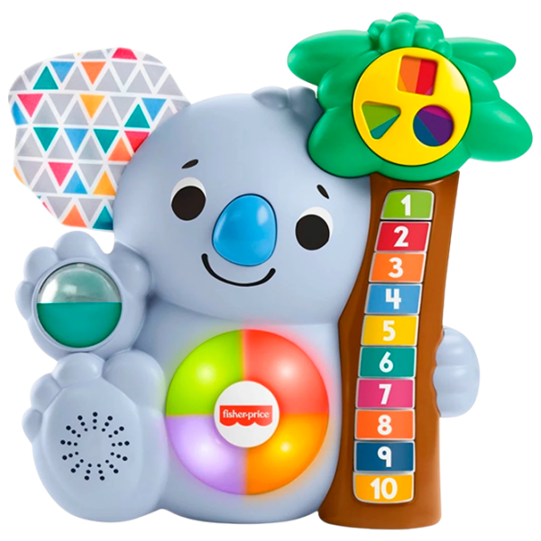Jucărie muzicală Fisher Price Linkimals Koala GRG60 Gray Pentru copii, de la 9 luni photo 1