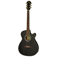 Chitară electro-acustică Aria AFN-15CE BK Black Dreadnought, 4/4