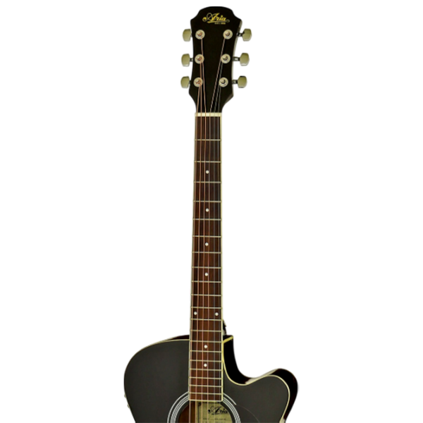 Chitară electro-acustică Aria AFN-15CE BK Black Dreadnought, 4/4 photo 4