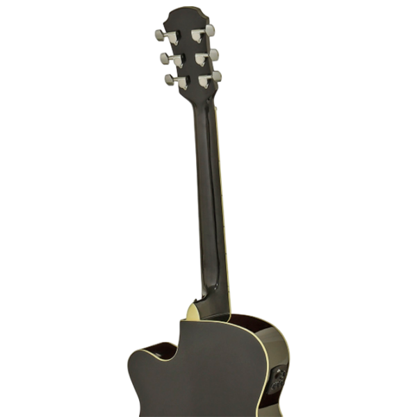 Chitară electro-acustică Aria AFN-15CE BK Black Dreadnought, 4/4 photo 5