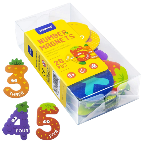 Joc educativ Mideer Magnetic Numbers Dezvoltare, 3+