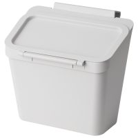 Coș de gunoi Ikea Skolast Light Gray Plastic, 