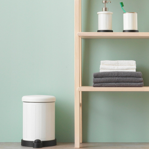 Coș de gunoi Ikea Toftan White Oțel, 4l photo 3