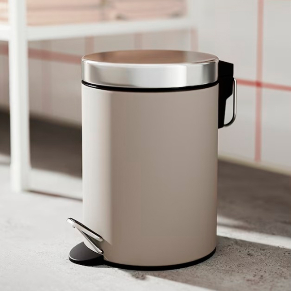 Coș de gunoi Ikea Ekoln Beige Oțel, 3l photo 3