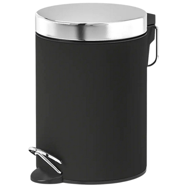 Coș de gunoi Ikea Ekoln Dark Gray Oțel, 3l photo 1