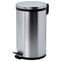 Coș de gunoi Ikea Snorpa Silver Inox, 5l