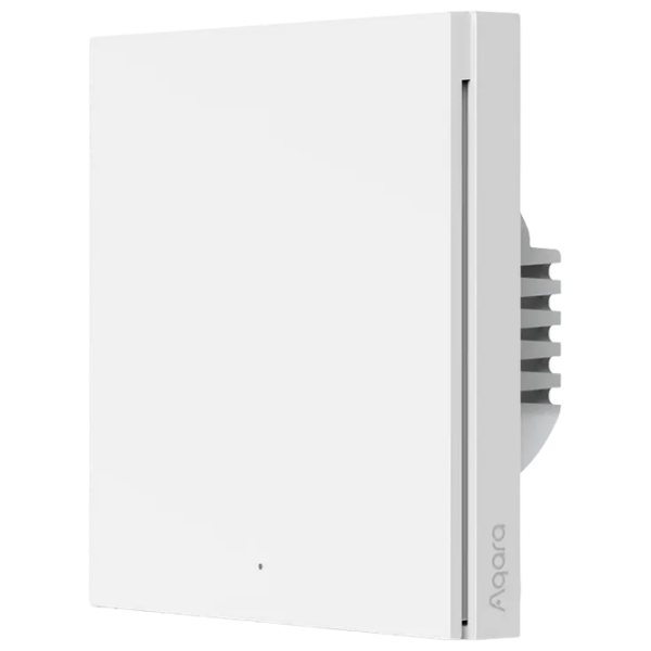 Умный переключатель Aqara Smart Wall Switch H1 (fara Nul, Single rocker) Белый  photo 1