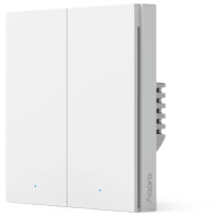 Умный переключатель Aqara Smart Wall Switch H1 (fara Nul, Double rocker) Белый 