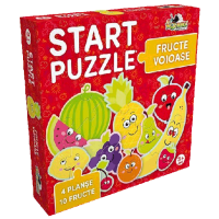 Puzzle Noriel Fructe voioase (NOR2518) Numărul de piese: 27, Vârsta recomandată: 3+