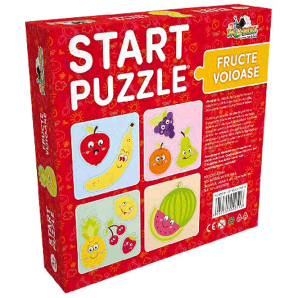 Puzzle Noriel Fructe voioase (NOR2518) Numărul de piese: 27, Vârsta recomandată: 3+ photo 2
