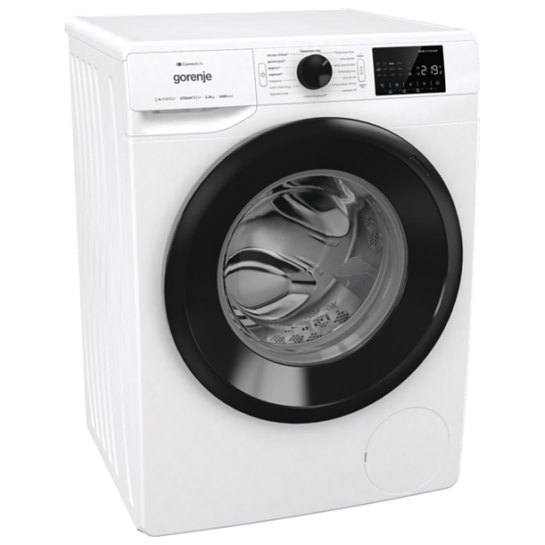 Стиральная машина Gorenje WPNEI84A1SWIFI Белый 8 кг, 1400 об/мин, A+++ photo 2