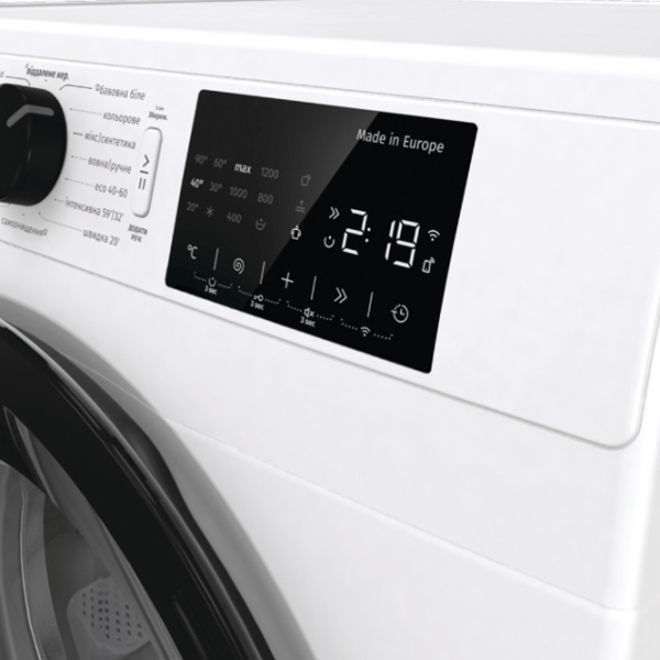 Стиральная машина Gorenje WPNEI84A1SWIFI Белый 8 кг, 1400 об/мин, A+++ photo 5