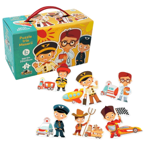Puzzle Noriel Работа (K-INT3190) Количество деталей: 18, Рекомендуемый возраст: 3+ photo 1