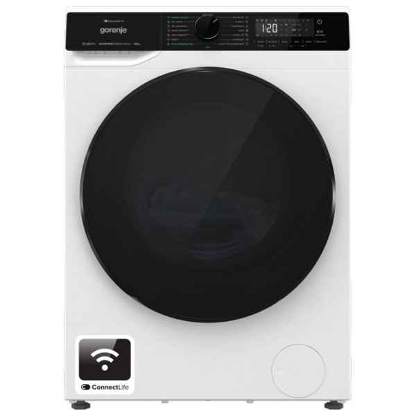 Mașină de spălat cu uscător Gorenje WD2PA854ADW White 8 kg, 1400 rpm, A++ photo 1