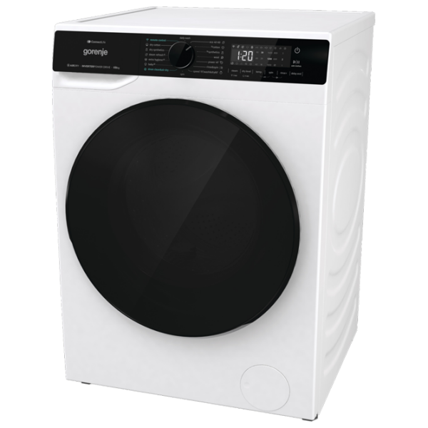 Mașină de spălat cu uscător Gorenje WD2PA854ADW White 8 kg, 1400 rpm, A++ photo 4