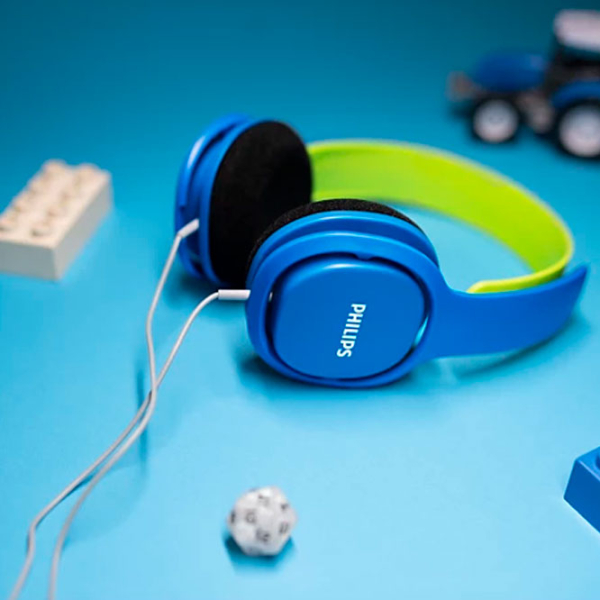 Наушники Philips SHK2000 Синий Проводная / Детские / Накладные photo 4