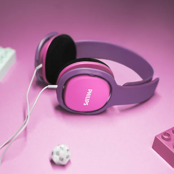Наушники Philips SHK2000 Розовый Проводная / Детские / Накладные photo 4