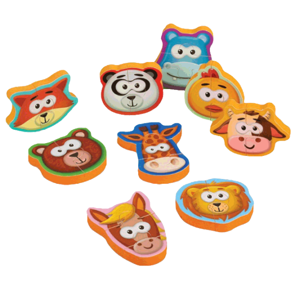 Puzzle Puedo Baby Puzzle (K1929) Количество деталей: 21, Рекомендуемый возраст: 3+ photo 2