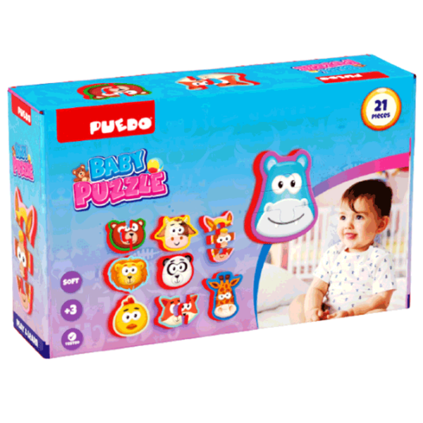 Puzzle Puedo Baby Puzzle (K1929) Количество деталей: 21, Рекомендуемый возраст: 3+ photo 3