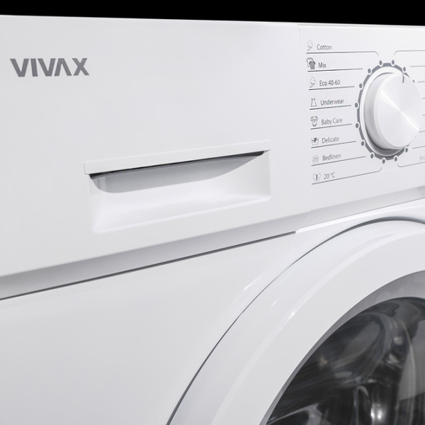 Mașină de spălat Vivax WFL-120716CS White 7 kg, 1200 rpm, E photo 4
