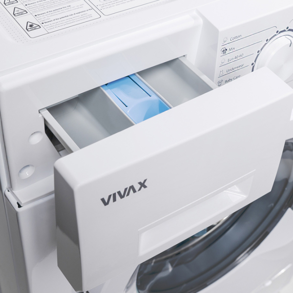 Mașină de spălat Vivax WFL-120716CS White 7 kg, 1200 rpm, E photo 7