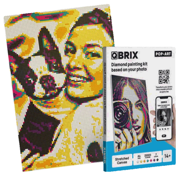 Puzzle QBRIX Pop-Art () Количество деталей: 22000, Рекомендуемый возраст:  photo 1