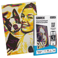 Puzzle QBRIX Pop-Art () Количество деталей: 22000, Рекомендуемый возраст: 