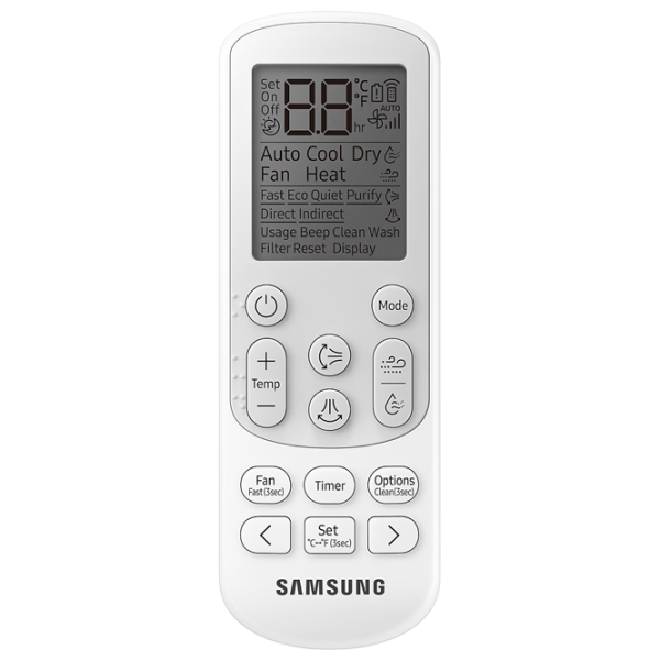 Aparat de aer condiționat Samsung AR70F09C1BBNUA Black 25 m² | 9000 BTU | Black photo 9