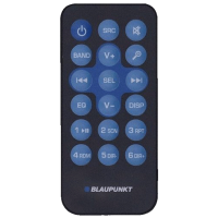Telecomandă 1-DIN 170 series Black 