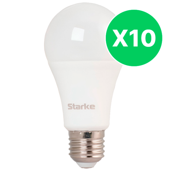 Комплект лампочек светодиодная Starke A60 ST01203 E27 | 9 Вт | White photo 1