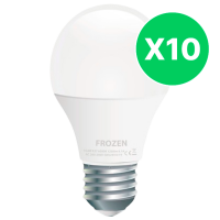 Комплект лампочек светодиодная Frozen A60  E27 | 12 Вт | White