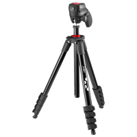Trepied Manfrotto Compact Action Black Pe podea