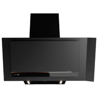 Hotă Teka DVI 98-G1 EOS BM Black 90 cm, Recirculare, 726 m³/h
