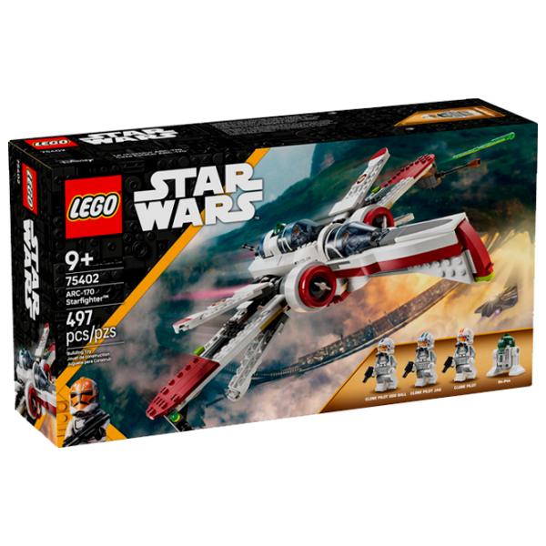 Constructor LEGO ARC-170 Starfighter Gray Numărul de piese 497, 9+ photo 1
