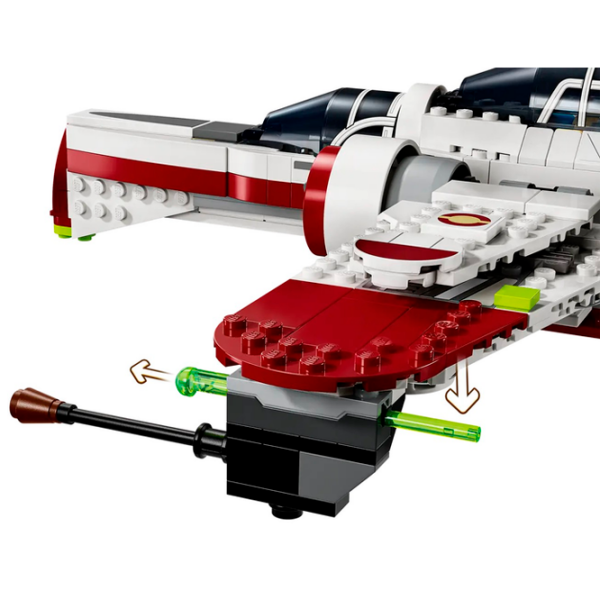 Constructor LEGO ARC-170 Starfighter Gray Numărul de piese 497, 9+ photo 7
