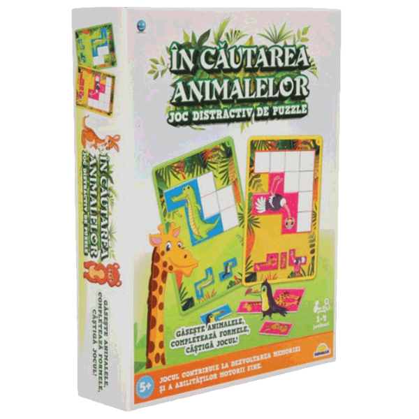 Puzzle Smile Games В поисках животных (12115) Количество деталей: , Рекомендуемый возраст: 5+ photo 1